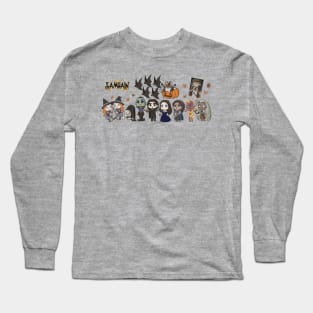 Papa Samhain chibis Long Sleeve T-Shirt